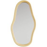 espejo de pared en ratan - 71 cm - kala natural