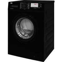 beko wtg741m1b 7 kg 1400 spin washing machine - black black