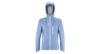 Mijo chaqueta impermeable para mujer wanaka light 2 5l azul