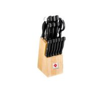 set de 15 cuchillos y tacoma madera