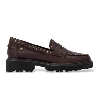 Carmela para mujer. 16427102-MARRON Mocasines de Piel 164271 marrón (39), 3 a 5cm, Ninguno, Casual