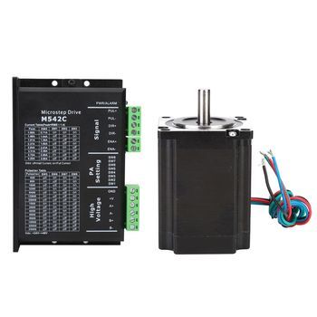 Kit Controlador M542c Y Motor 57hs21a Para Industria