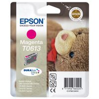 epson t0613 t061340 magenta original ink cartridge teddybear