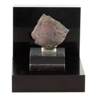 rose fluorite - piedra natural de francia haute -savoie - cristal raro y poderoso para proteccion y equilibrio  369 ct - certificado de