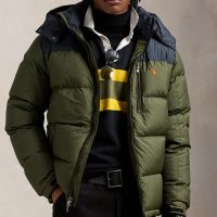 polo ralph lauren el cap padded shell jacket - xxl