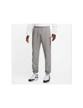 Pantalones Nike Club Cuffed Brushed Fleece Hombre Gris