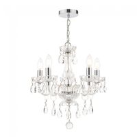 lampara de arana harriet 5 luces