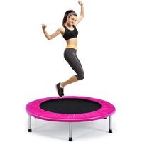 cama elastica plegable fitness costway r96cm carga hasta 150 kg