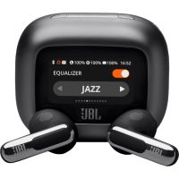 auriculares jbl inalambricos bluetooth con cancelacion de ruido adaptativa y microfono negros