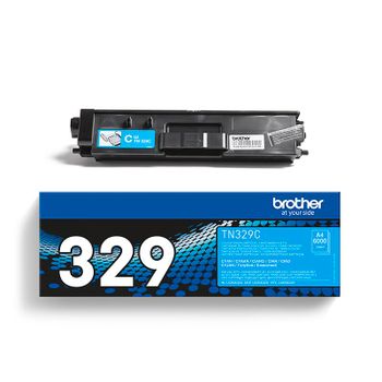 Brother TN329C Cyan Original Extra High Capacity Toner Cartridge
