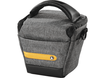 Mochila - Hama Terra 100 Colt, Para cámaras EVIL/DSLR, 100% Poliéster, Universal, Cobertura total, Gris