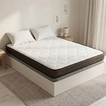 Colchón Viscoelástico Altura 20 Cm Transpirable Firmeza Media 135x190 Cm Naturals Breeze