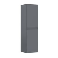 armario de bano  - 40 x 32 x 138 cm - gris mate