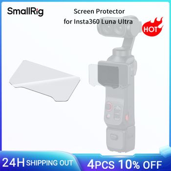 Protector de Pantalla SmallRig para Insta360 Luna Ultra, Alta Transparencia y Recubrimiento AR, Resistente al Desgaste y a los Arañazos -6821