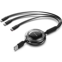 cable usb retractil vention trjbbe 3 en 1 11 m 175 w