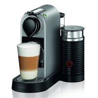 krups nespresso citizmilk cafetera de capsulas plata