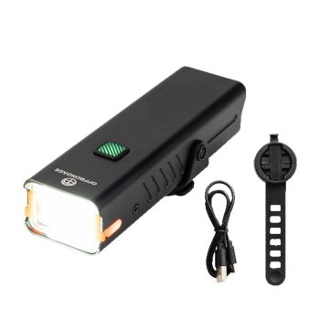 OFFBONDAGE 350LM Faro para Bicicleta Pantalla Digital Potente Ligero Impermeable Aleación de Aluminio Fuerte Linterna Ca