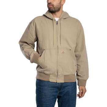 Dickies Cazadora Chaqueta bomber con capucha y lona sin forro para hombre