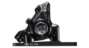 Pinza de freno de disco hidraulico trasero shimano dura ace br r9270 flat mount negro