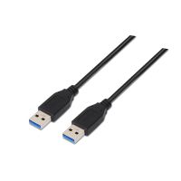 nanocable cable usb 30 tipo aa machomacho 1m negro