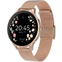 forever velora sb-306 bluetooth 382mm amoled oro rosa ip67 pulsometro monitor sueno mujer
