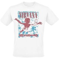 nirvana camiseta nevermind underwater para hombre