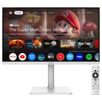 msi modern md272upsw smart 27 led ips ultrahd 4k altavoces altura ajustable google tv usb-c