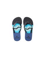 chanclas rip curl invert bloom open toe hombre azul