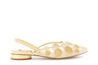 zapato destalonado con bordado cornely yellow