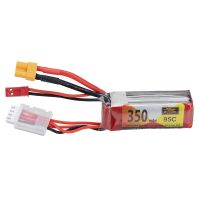 bateria zop power 111v 350mah 95c 3s lipo con enchufe xt30 jst para drone rc
