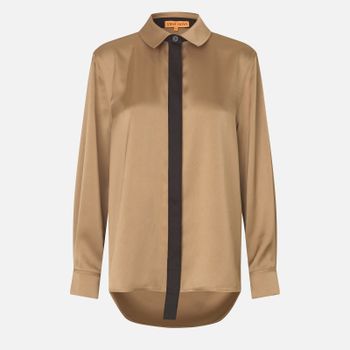Stine Goya Classic Satin Shirt - L