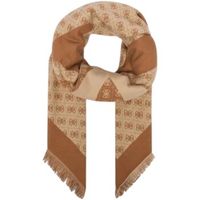 guess bufanda sciarpa donna beige marrone aw5657pol03-ai27-ltl para mujer