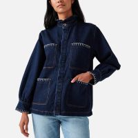 seventy  mochi pablo denim jacket - uk 8
