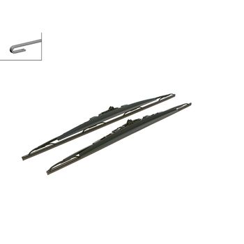 Super Plus Specific Wiper Blade Set With Spoilers 703S
