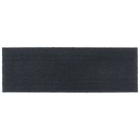 felpudo de fibra de coco gris oscuro 100x300 cm vidaxl