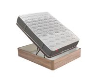 colchon dreamlight 8k pikolin de muelles de hilo continuo normablock y canape cerezo 90x190cm