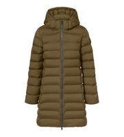 ecoalf para mujer mcwgajkcronu0987w25-288 abrigo cronulla marron l casual poliester reciclado sostenible