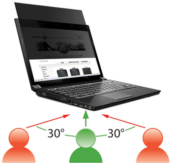 Privacy Filter 13.3 W (16:9) Dim : 294x165mm