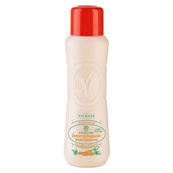 Leche hidratante bronceadora de zanahorias facial y corporal SPF 20 - 500 ml
