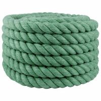 cuerda de yute 30 mm verde 100 yute tossa vidaxl