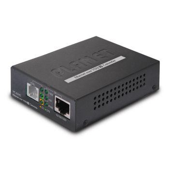 Convertidor Ethernet PLANET VC-231G 1000 Mbit/s Full Duplex Negro