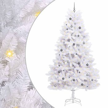 Árbol De Navidad Artificial 138 X 138 X 300 Cm Pvc Y Metal Vidaxl