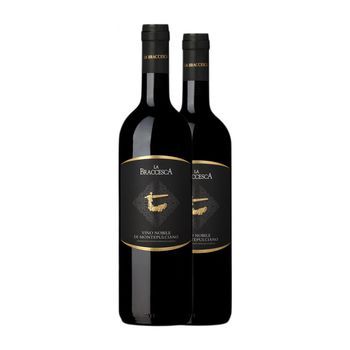 La Braccesca Vino Tinto Vino 75 Cl 13.5% Vol. (pack De 2 Unidades)