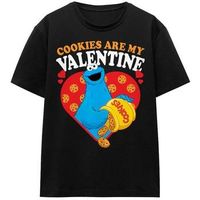 sesame street camiseta cookies are my valentine para mujer