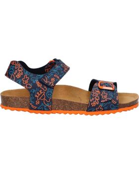 de GEOX J028LB 0006A J GHITA C0659 NAVY-ORANGE AZUL