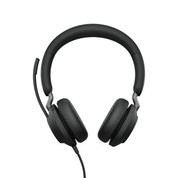Auriculares Jabra con cable USB tipo A, diadema binaural y micrófono boom