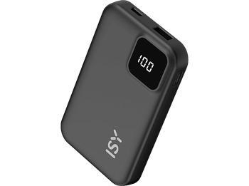Powerbank - ISY IPP 5001, 5000 mAh, 1x USB-C, USB-A, Negro