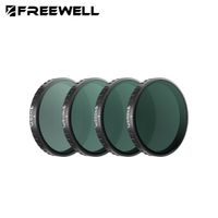 freewell 4 paquetes de filtros para camaras de accion kit de filtros ndpl y nd compatibilidad con dji osmo action 6 accesorios de fotografia para camara