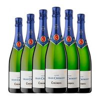 codorniu gran cremant brut cava reserva 75 cl 115 vol pack de 6 unidades