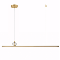 lampara toolight app1778-cp brush gold led